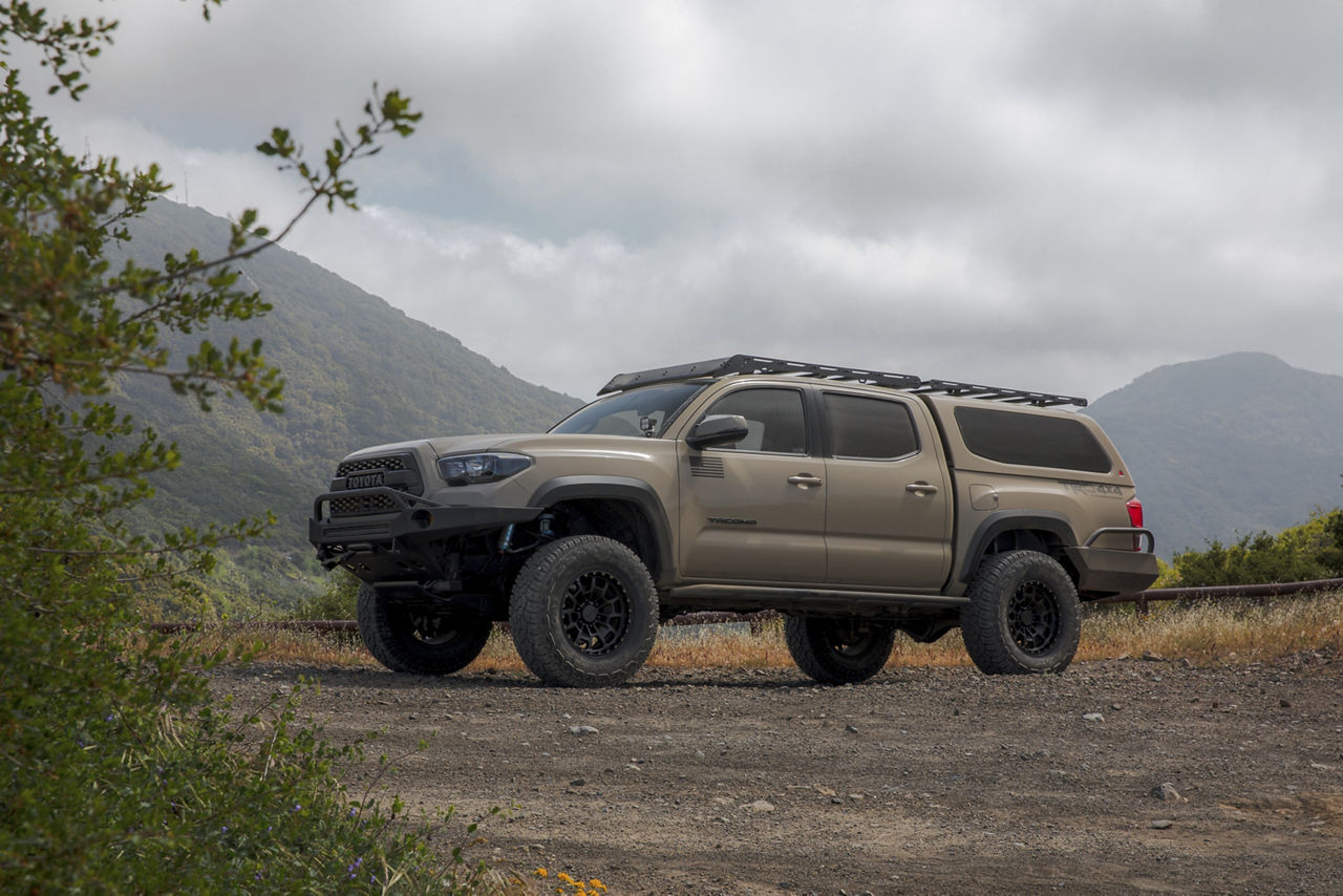 2017 Toyota Tacoma - KMC SUMMIT - Black | Wheel Pros